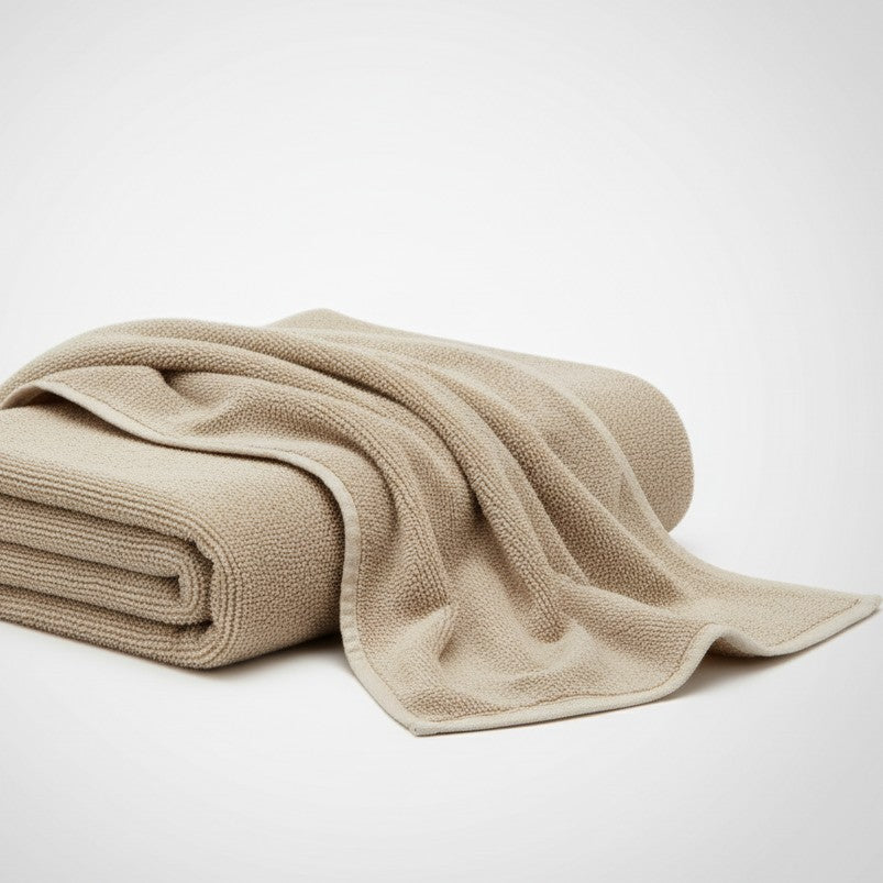 Rankšluostis Lotus Beige – 100% medvilnė