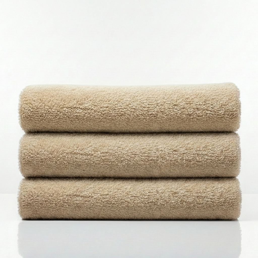 Rankšluostis Lyra Beige – 100% medvilnė