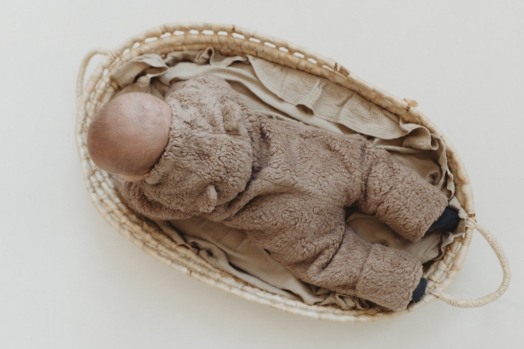 Merino Wool Lined Baby Overall TEDDY