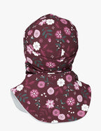 Thermal Fleece Balaclava For Kids FRODE - Winter Flowers